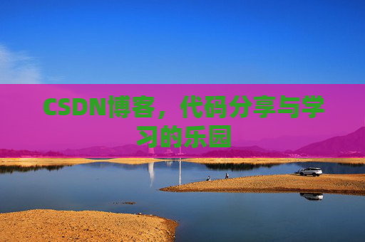 CSDN博客，代码分享与学习的乐园